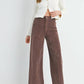 Just Black Denim - Women's Wide Leg Corduroy
