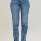 Judy Blue - Midrise Magic Hem Release Jean