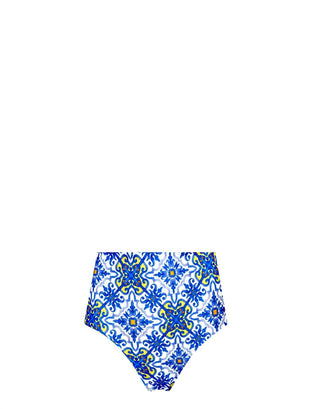 Lia Sahara - Women's Reversible Compression High Waist Bikini Bottom