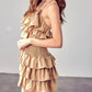 Do+Be - Smocked Waist Ruffle Romper
