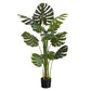 55" Tall Artificial Monstera Tree