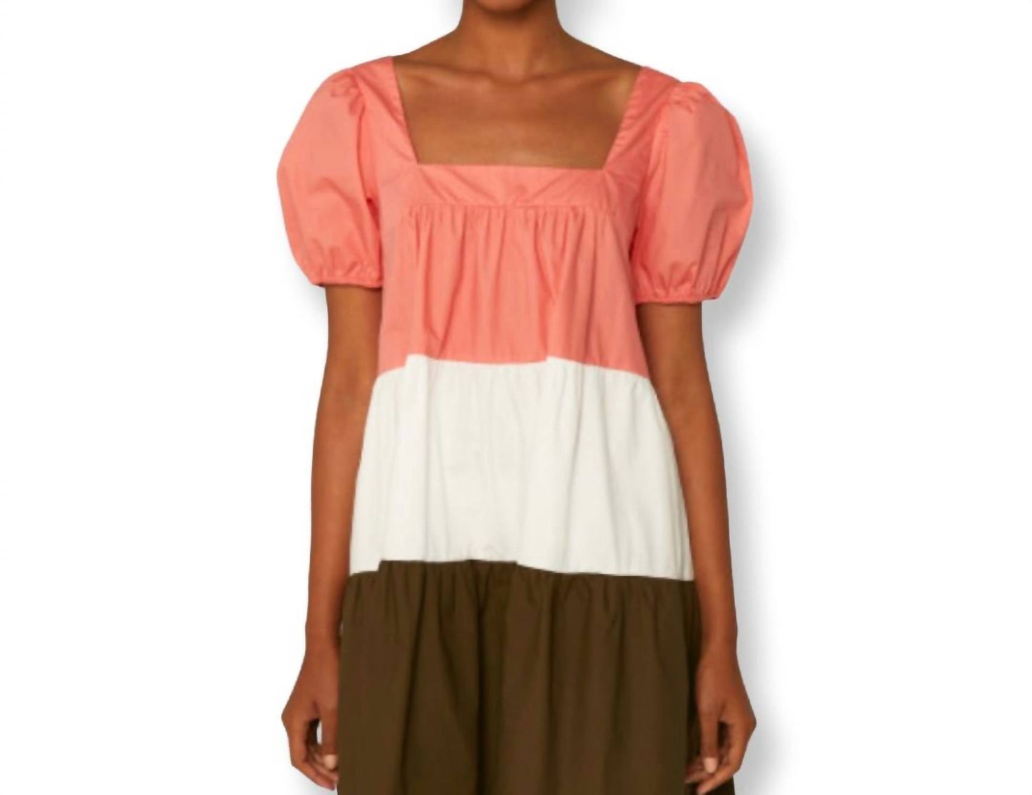 Compania Fantastica - Women's Color Block Dress