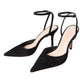 Loeffler Randall - Jaden Pointed Toe Ankle Strap Pump