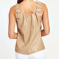Dolce Cabo - Living in Leather Tank Top