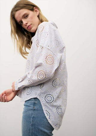 0039 Italy - Lucy Striped Blouse