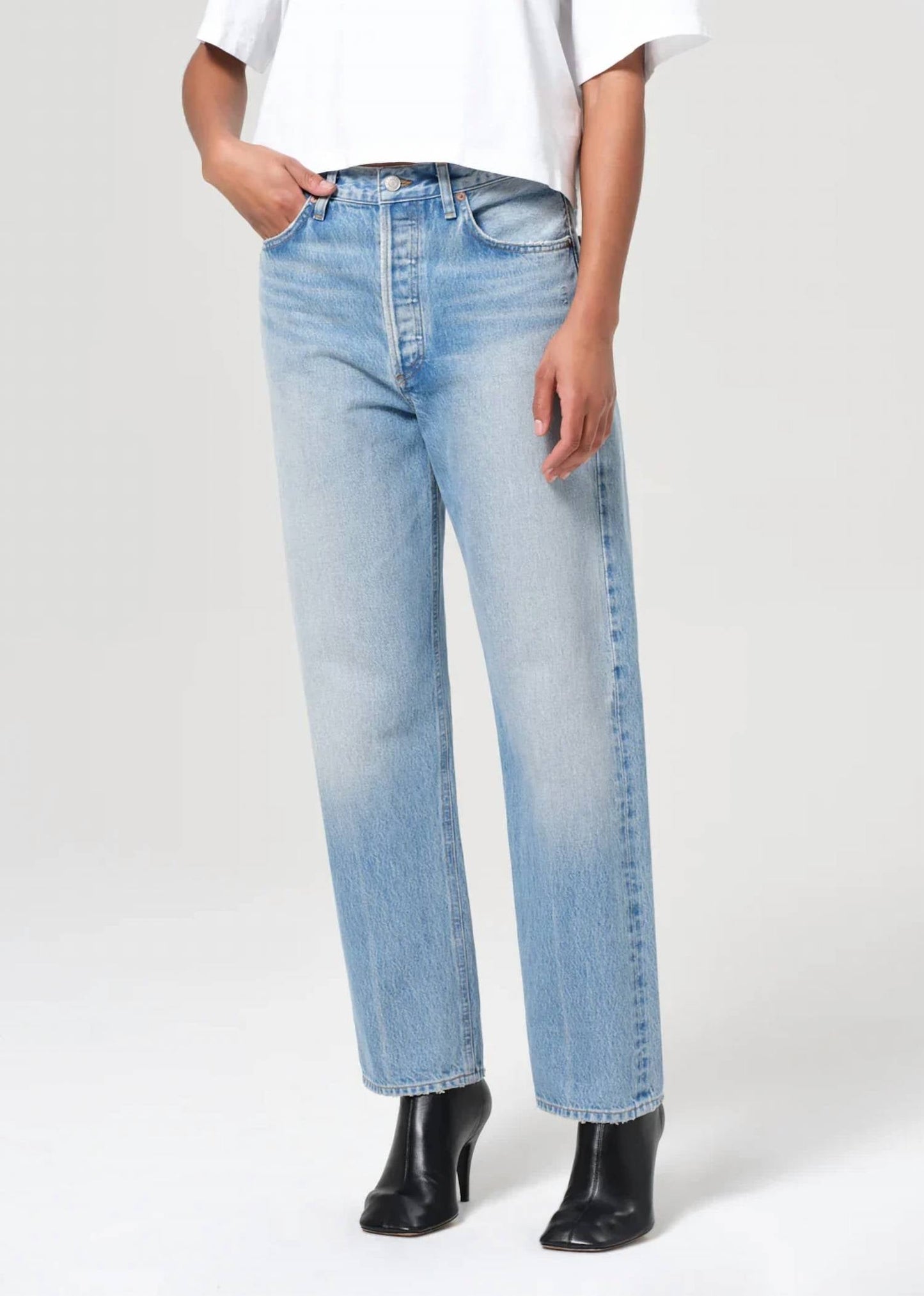 Agolde - 90's Mid Rise Straight Jeans