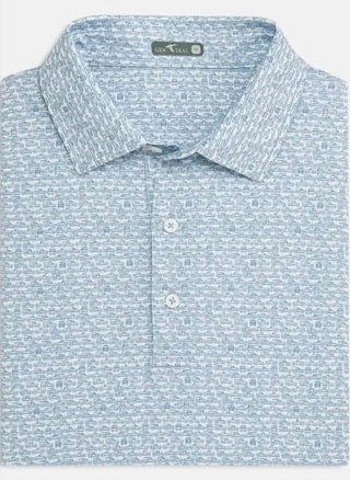 Genteal - Printed Performance Polo
