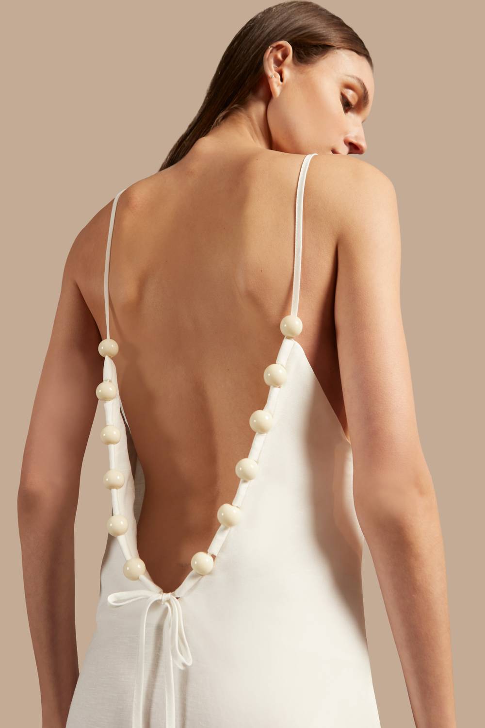 Adriana Degreas - Golden Age Solid Straps Long Dress