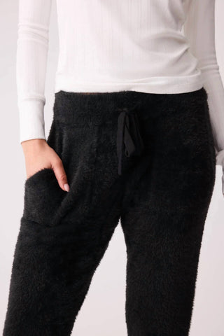 Pj Salvage - Cozy & Chic Feather Knit Banded Jogger