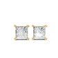 Aamiaa - Women's Princess Shape 4 Prong Push Back Studs