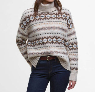 Barbour - Women's Helen Fairisle Turtle Neck Sweater