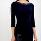 Joseph Ribkoff - Sequined Sheath Midi Dress