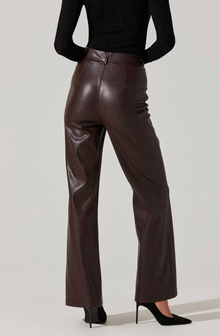 Astr - Vance Faux Leather Pants