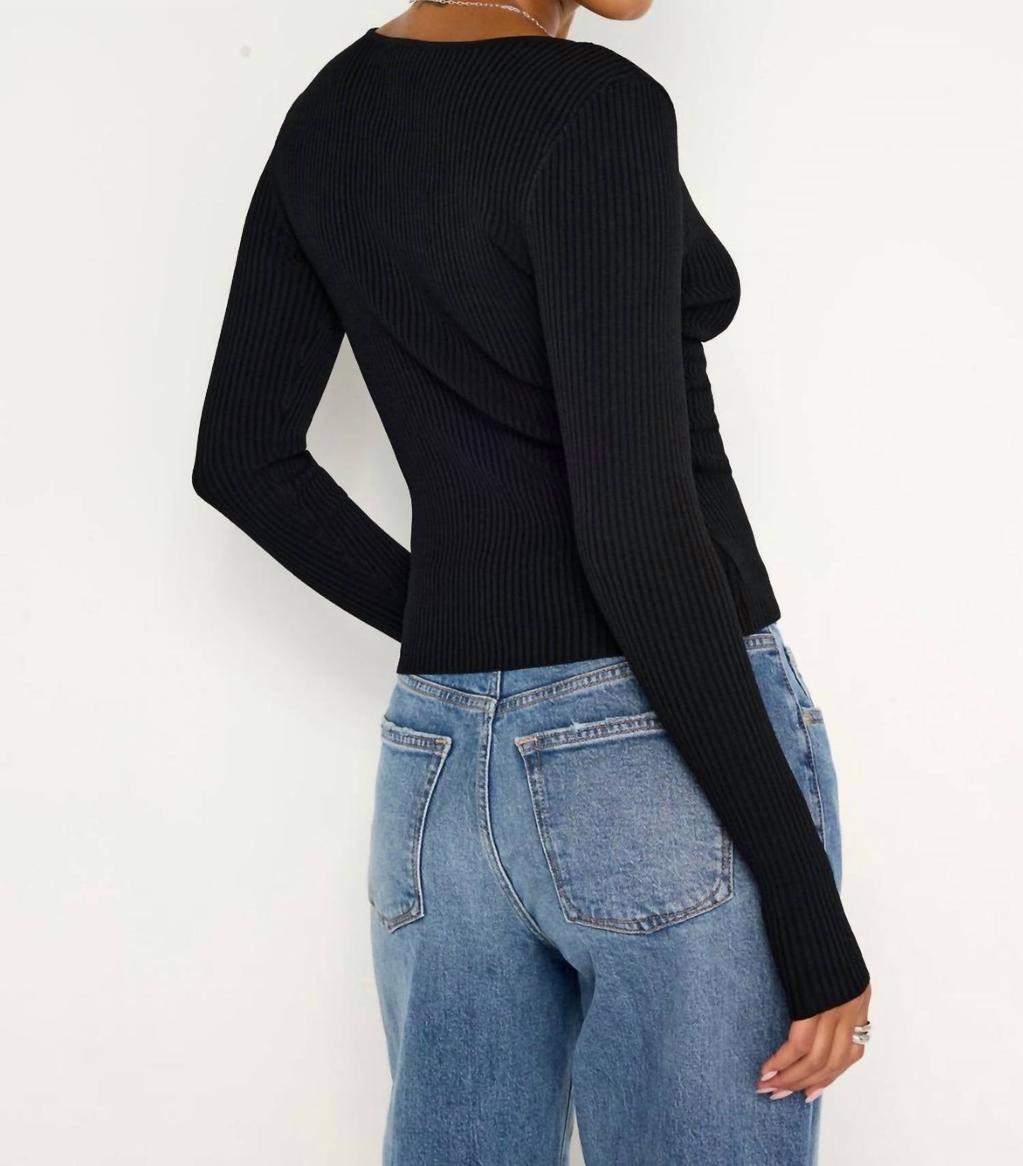 Good American - Virgo Rib Sweater