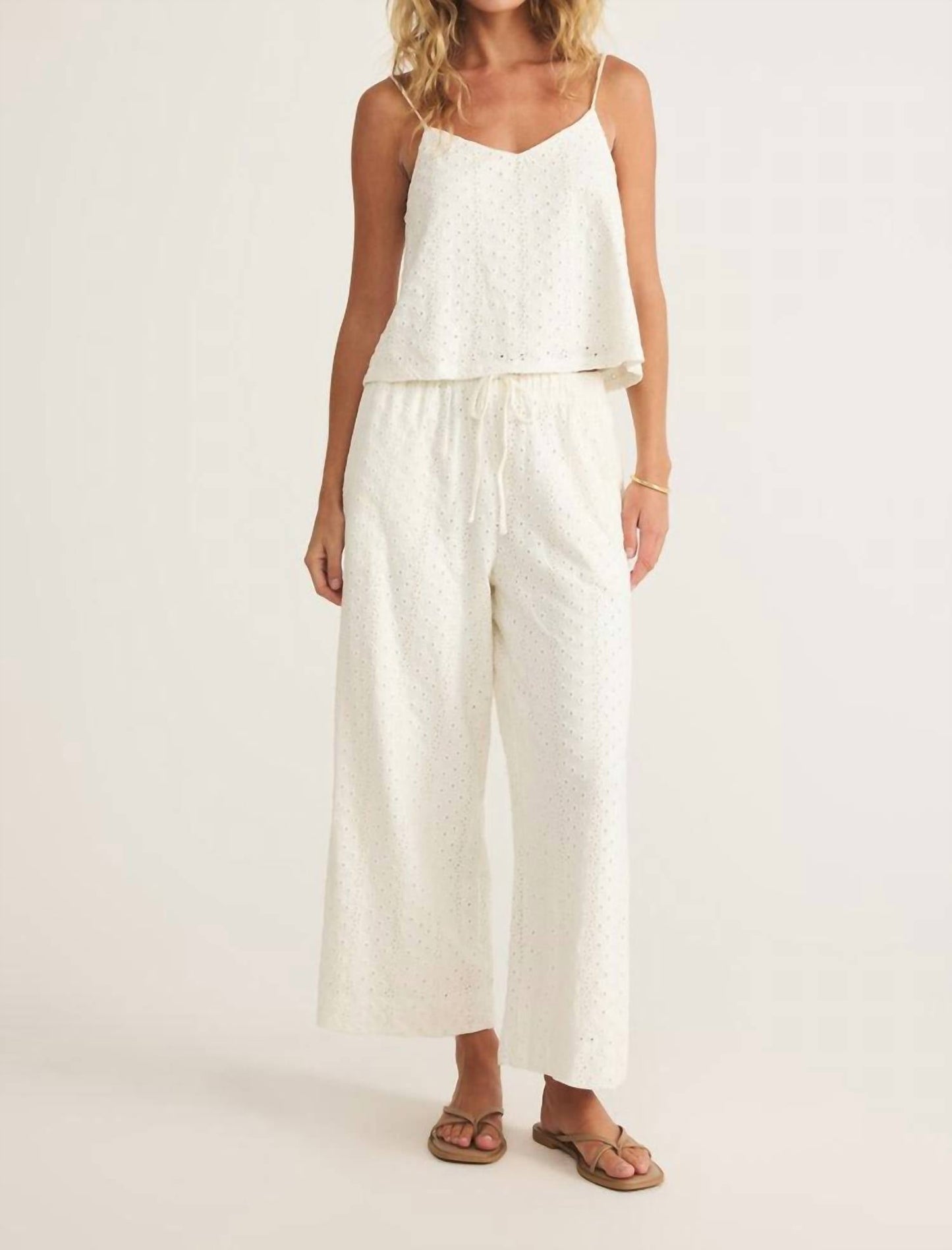 Z Supply - Romi Knit Eyelit Pants