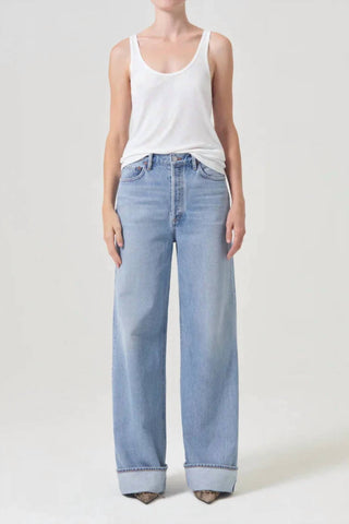 Agolde - Dame High Rise Wide Leg Jeans