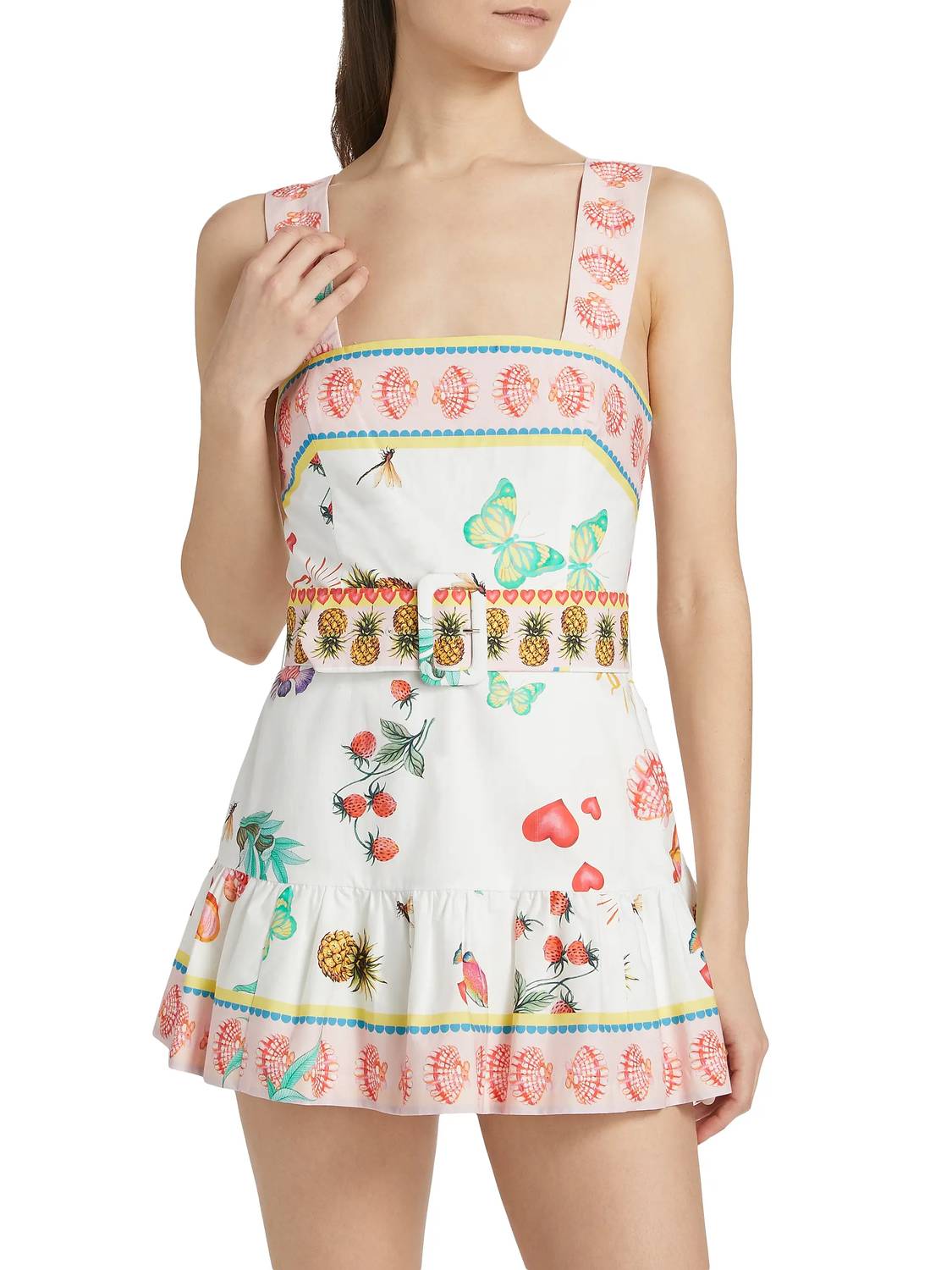 Amanda Uprichard - Lena Skort Romper
