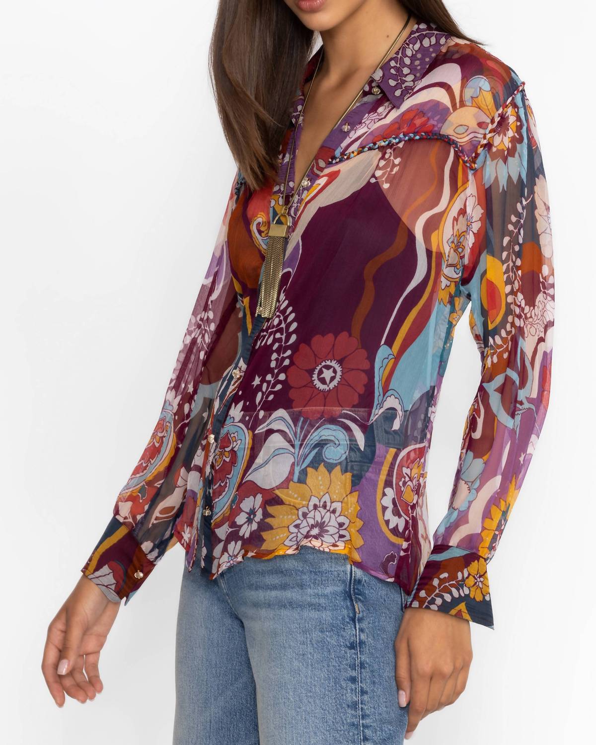 Johnny Was - Katerina Braided Blouse