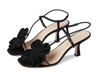 Loeffler Randall - Women's Frank Flower Applique Heeled Sandals