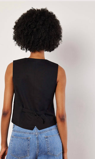 Apricot - ASYMMETRIC VEST