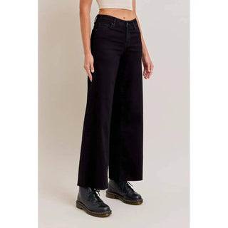 Hidden - Nori Mid Rise Wide Leg Jeans