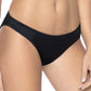 Pq Women's Basic Full Bikini Bottoms Black