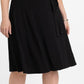 Kiyonna Women's Essential Wrap Dress Black Size 5X