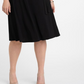 Kiyonna Women's Essential Wrap Dress Black Size 5X
