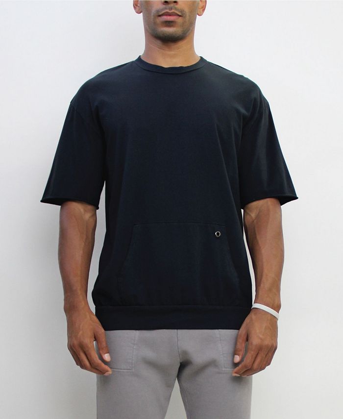 Coin Men's Short Sleeve Pocket T-Shirt Black Size X-Large