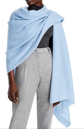 Bloomingdale's Women's Travel Wrap Blue Size Regular