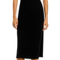C by Bloomingdale's Cashmere Ribbed Midi Cashmere Dress Black