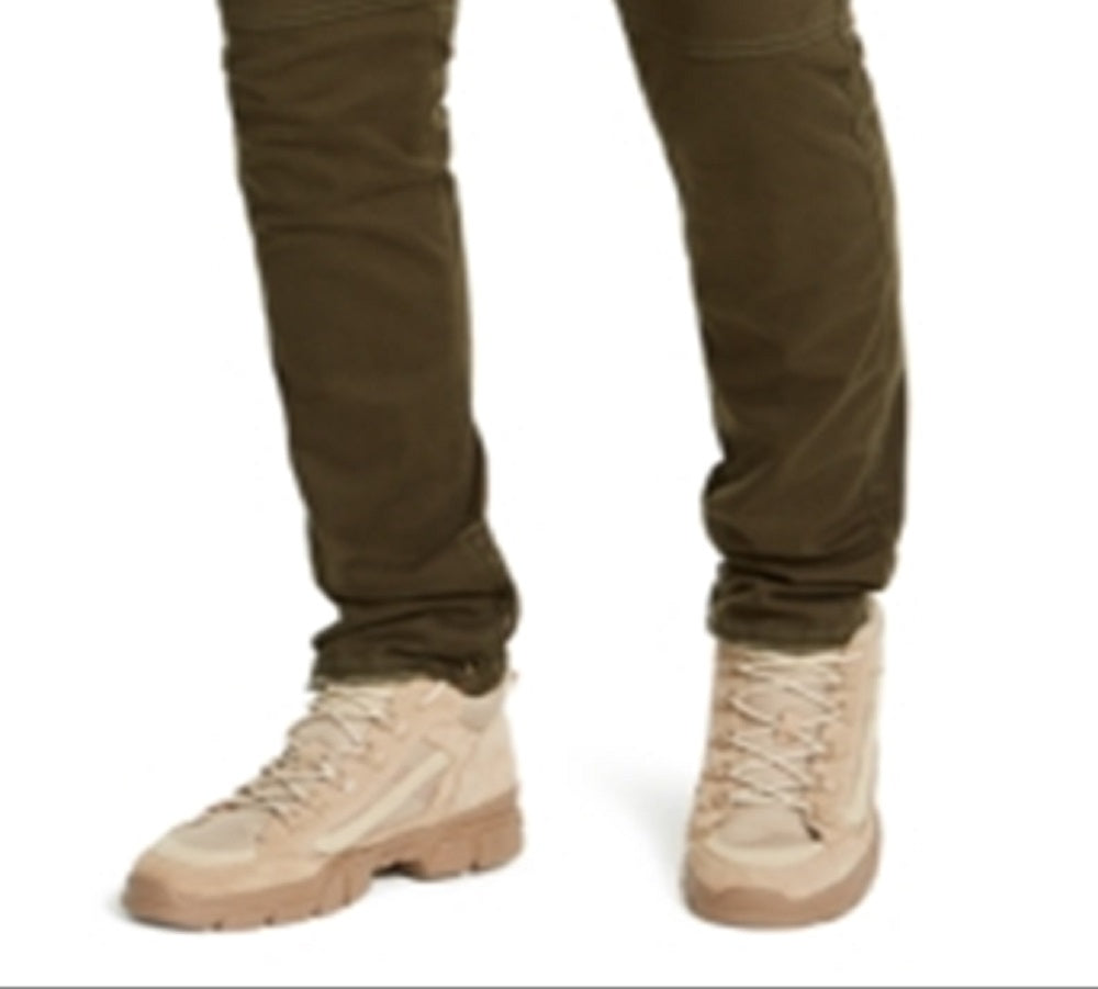 Reason Men's Cargo Expedition Sports Camo Slim Fit Pants Green Size X-Large