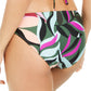 Hula Honey Women's Tropics Hipster Bikini Swim Bottom Green Size Large