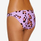 Hula Honey Junior's True Spots Hipster Bikini Swim Bottom Purple Size Medium