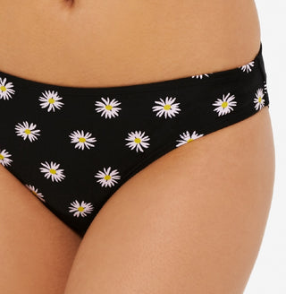 Hula Honey Women's Bikini Bottom Hipster Floral Black