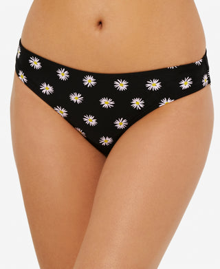 Hula Honey Women's Bikini Bottom Hipster Floral Black