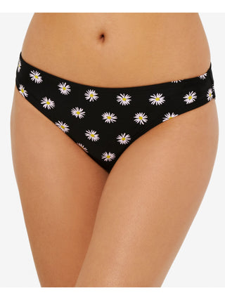 Hula Honey Women's Bikini Bottom Hipster Floral Black