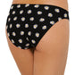 Hula Honey Women's Bikini Bottom Hipster Floral Black