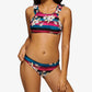 Hula Honey Women's Junior's Sweet Bloom Hipster Bikini Swim Bottoms Pink Size Small