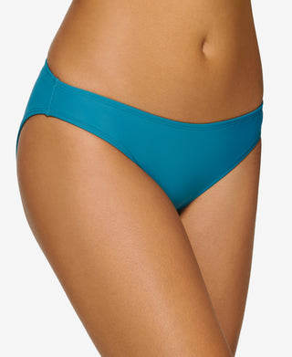 Hula Honey Junior's Solid Bikini Swim Bottom Blue Size Large