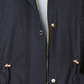 Collection B Junior's Hooded Anorak Jacket Blue Size Medium