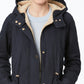 Collection B Junior's Hooded Anorak Jacket Blue Size X-Large