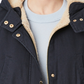 Collection B Junior's Hooded Anorak Jacket Blue Size X-Large