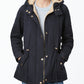 Collection B Junior's Hooded Anorak Jacket Blue Size XX-Large