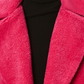 Collection B Junior's Double Breasted Faux Fur Teddy Coat Pink Size Small