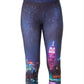 Terez Women's Nyc At Night Leggings Blue Size Medium