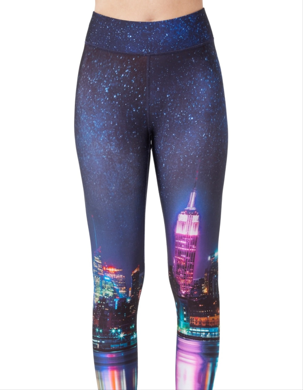 Terez Women's Nyc At Night Leggings Blue Size Medium