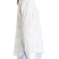 Rails Women's Charli Star Print Linen Blend Button Up Shirt White Size M