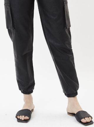 Kancan Women's High Rise Jogger Pants Black Size 11