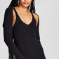 And Now This Women's Ribbed Knit Bodycon Dress & Shrug Black Size XL